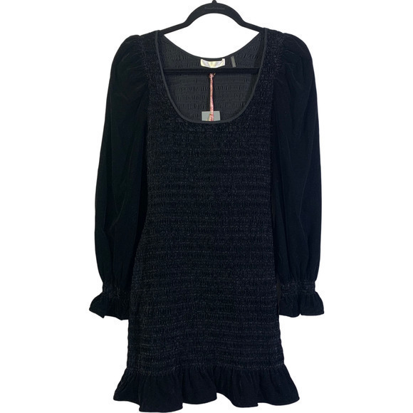 LOVESHACKFANCY Black Dorset Dress - NWT - Picture 4 of 15